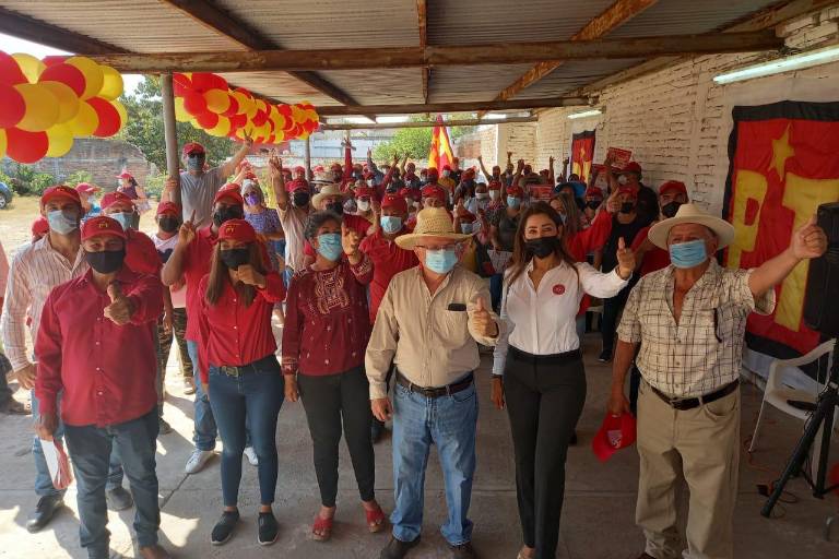 Víctor Díaz Simental inició su campaña para ser alcalde de Escuinapa