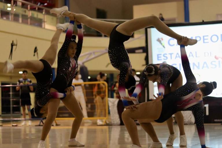 Gimnasia artística define a sus campeones estatales