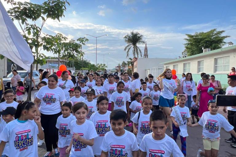 Niñas, niños y adolescentes rosarenses corren por sus derechos