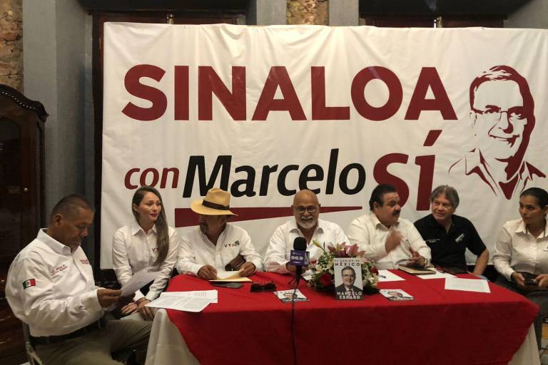 Simpatizantes de Marcelo Ebrard en Sinaloa piden ‘piso parejo’ a Morena