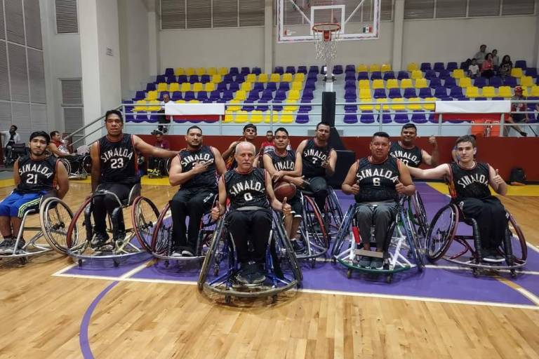 Sinaloa va por el bronce en basquetbol sobre silla de ruedas