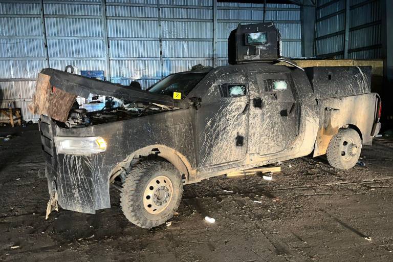 Asegura Sedena taller para blindar ‘monstruos’ en Sonora