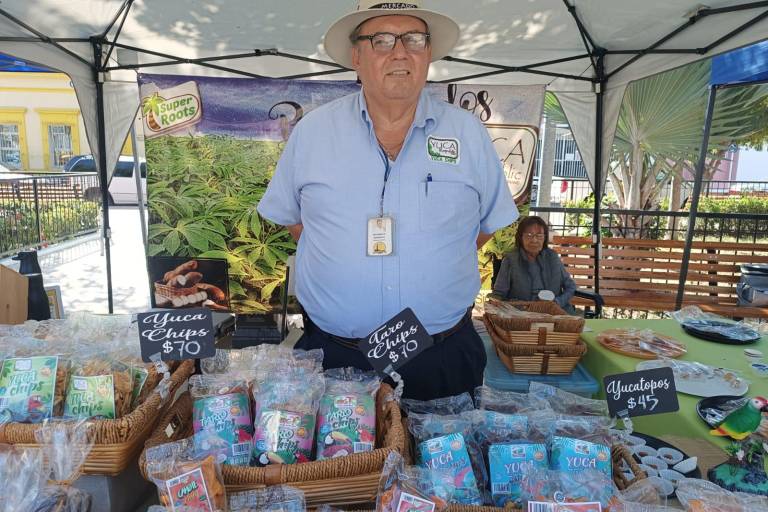 De miel, quesos y papitas exóticas: La variedad del Mercado Orgánico de Mazatlán