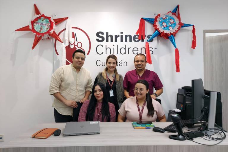 Clínica Shriners otorgará atención ortopédica a niñas y niños en Culiacán