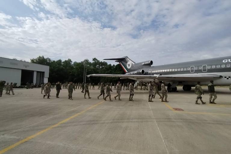 Arriban más elementos de Fuerzas Especiales del Ejército Mexicano