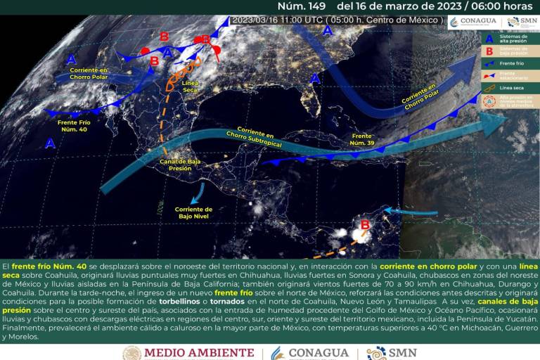 Sinaloa registrará temperaturas de hasta 40 grados este jueves