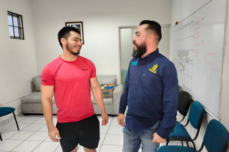 Jorge Adán Cárdenas recibe todo el apoyo por parte del Imdec