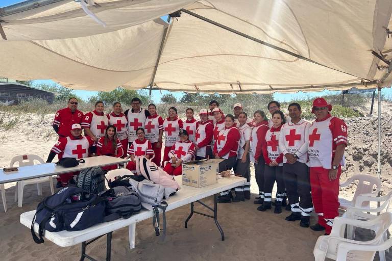Mantendrá Cruz Roja operativo en 130 puntos de mayor afluencia de Sinaloa durante Semana Santa