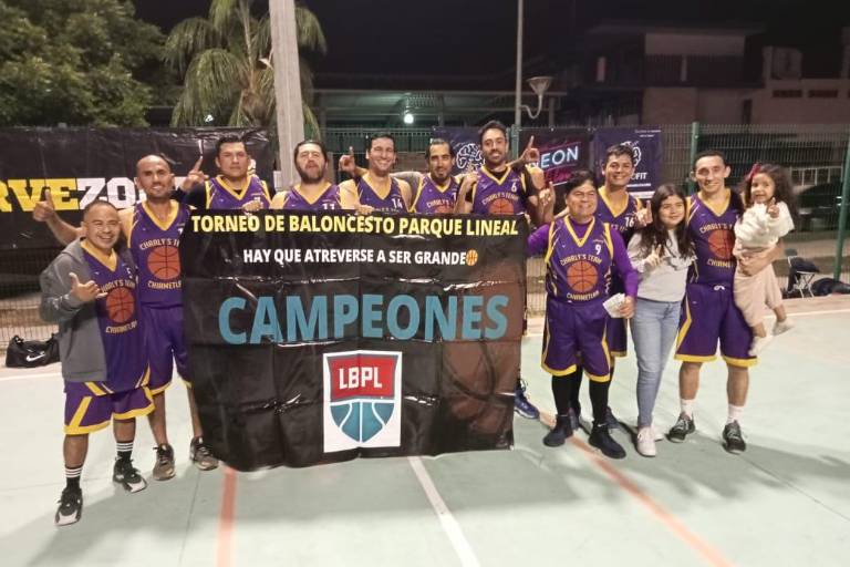 Surgen los campeones del Baloncesto Parque Lineal