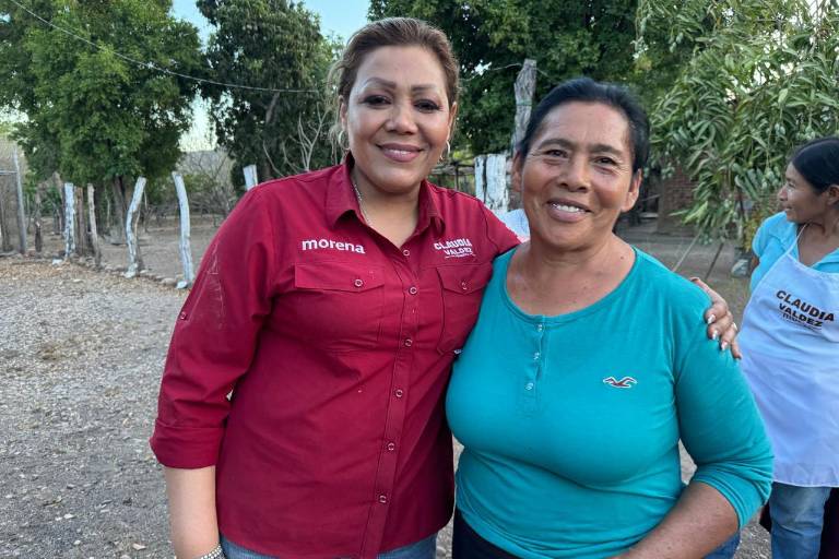 Claudia Valdez visita la zona serrana de Rosario