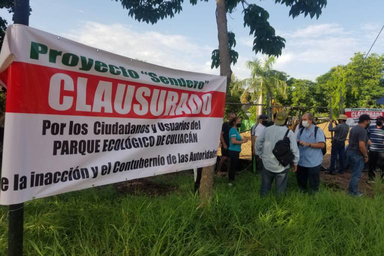 Realizan plantón en contra del proyecto Sendero en ‘La Milla’; se mantendrá hasta la visita de AMLO