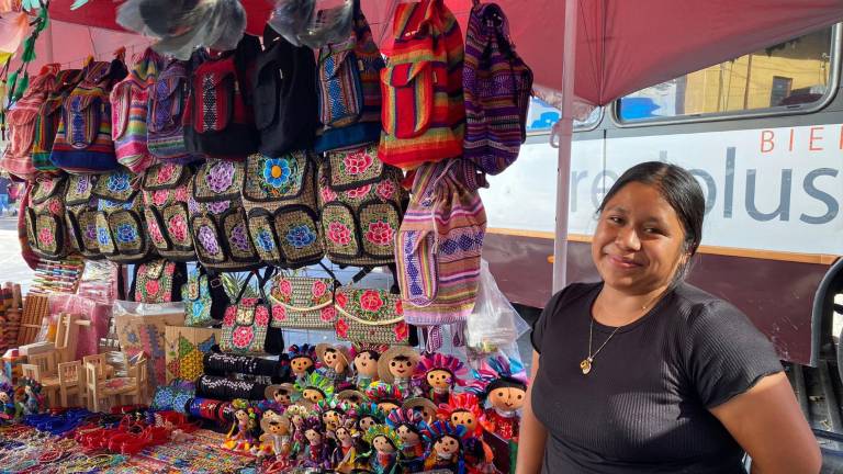 Lizeth, es proveniente de Amealco del Bonfil, un pueblo mágico en el estado de Querétaro.