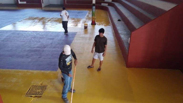 En noviembre podrían estar inaugurado el Gimnasio con esta nueva rehabilitación.