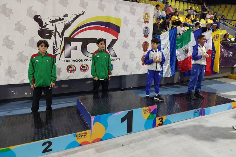 Se corona el mazatleco Shinji Pérez campeón centroamericano de karate