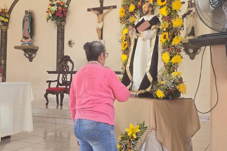 Conmemoran en Rosario a Santo Domingo de Guzmán