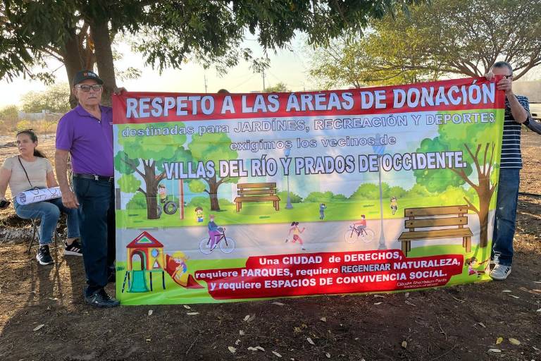Acusan que Gobierno de Culiacán busca dejar sin áreas verdes a fraccionamientos por programa de construcción de viviendas