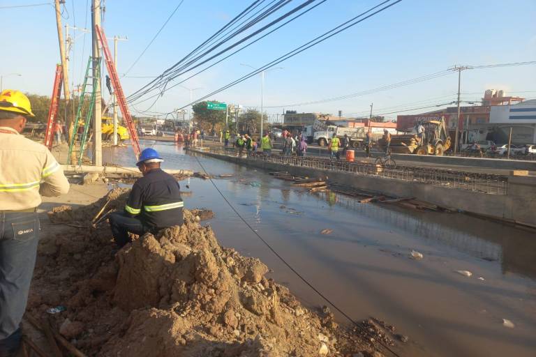 Se quedan sin agua miles de familias en Mazatlán