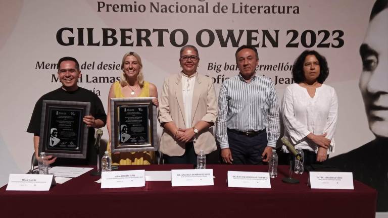 Mijaíl Lamas, Sofía Morfín, Graciela Domínguez, Juan Salvador Avilés y Ernestina Yépiz.