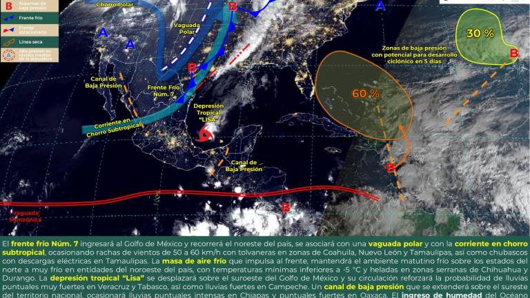 De nueva cuenta, no se esperan lluvias en la región.