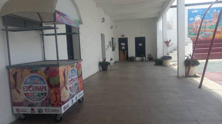 Pasillos del Palacio Municipal de Escuinapa.
