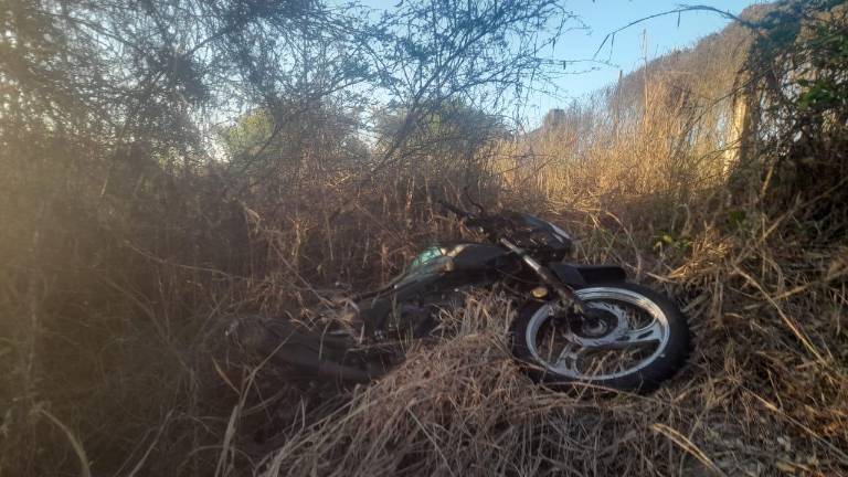 Los vehículos quedaron fuera de la carretera a Teacapán después del choque.