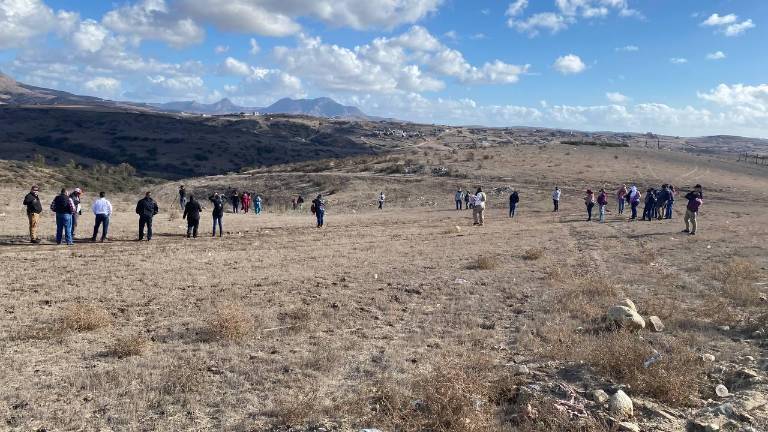 La Comisión Nacional de Búsqueda en uno de los operativos en Baja California.