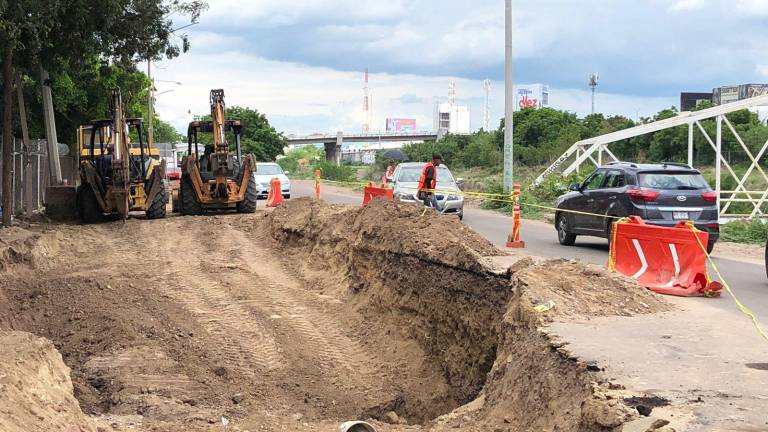 El tramo que estará cerrado a la circulación es el que está atrás del Country Club, en Culiacán.