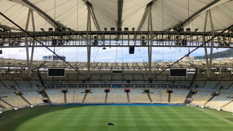 El Maracaná recientemente abrió sus puertas a los enfermos de Covid-19.