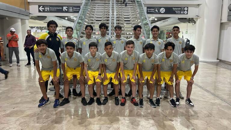 El equipo Sub 14 de Dorados de Sinaloa tendrá fogueo internacional a partir de este martes.