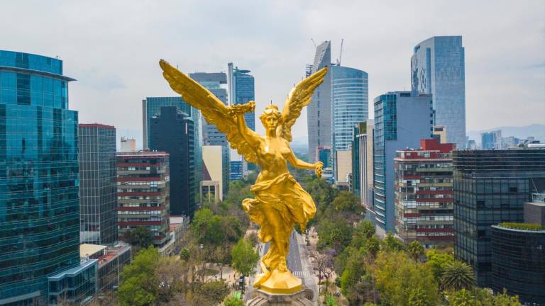 El Ángel de la Independencia, símbolo de victoria y libertad.
