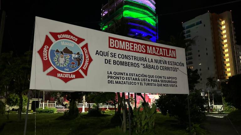 La próxima construcción de la nueva estación de Bomberos Mazatlán ya cuenta ocn un espacio en la zona de Cerritos.
