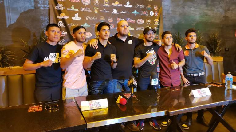 Los peleadores se declararon listos para la función de este viernes.