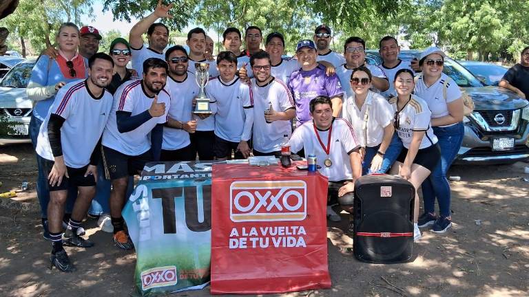 Con éxito se llevó a cabo el Primer Torneo de Futbol Interplazas Oxxo Sinaloa.