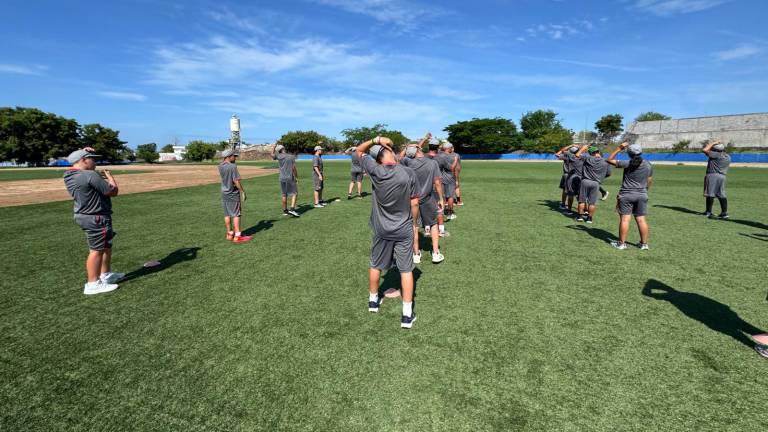 El equipo mexicano realiza sus entrenamientos en la Academia de Beisbol del Pacífico.