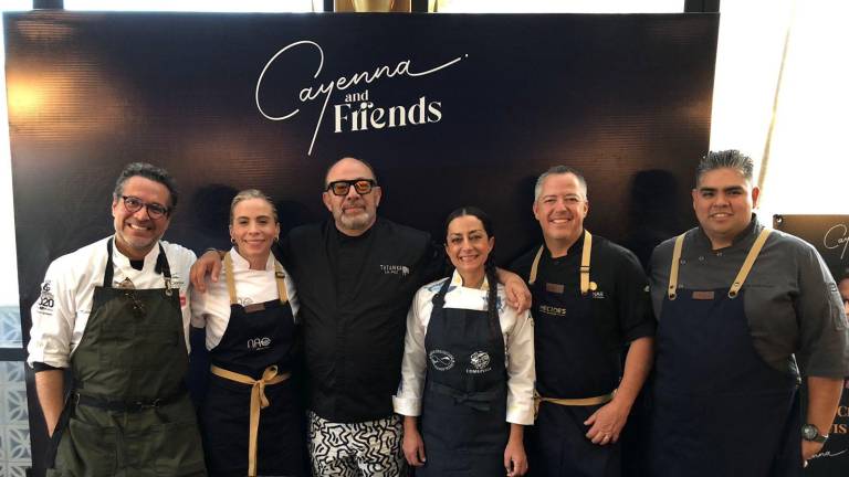 Luis Osuna, Andrea Lizárraga, Carlos Valdez, Lula Martín del Campo, Héctor Peniche y Heiber Duarte, participan en la primera edición del Cayenna and Friends.