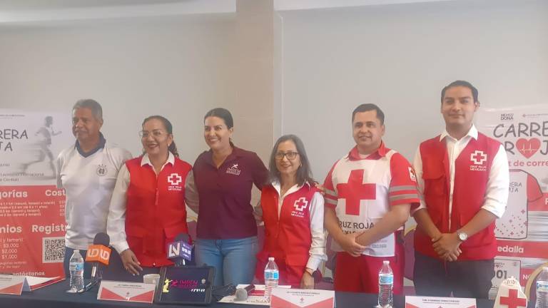 La Carrera Roja, que organiza la Cruz Roja delegación Mazatlán, se celebrará este próximo jueves 15 de mayo.