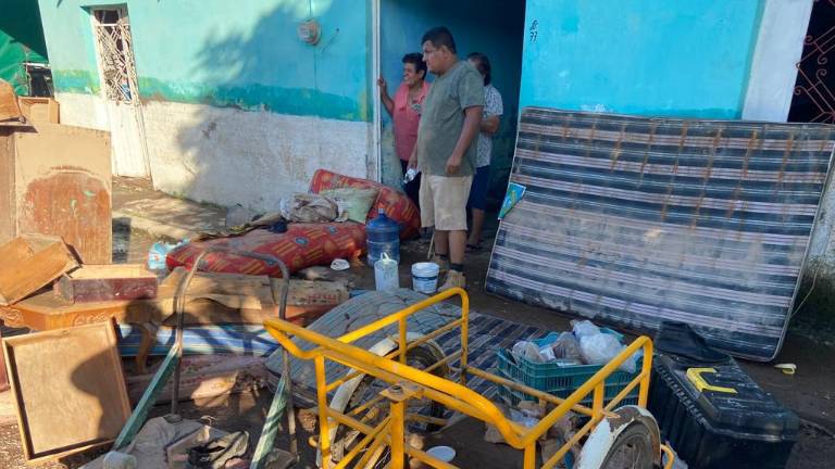 Los daños ocasionados por el huracán Pamela en La Concha son grandes.