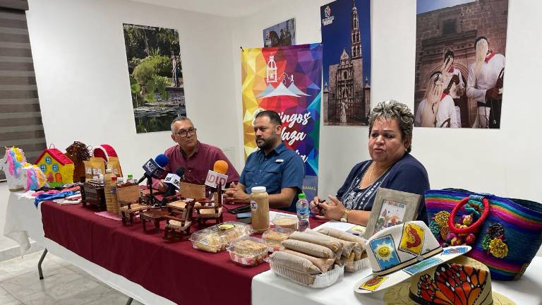 Rueda de prensa para anunciar la verbena dominical en la plazuela de Concordia.