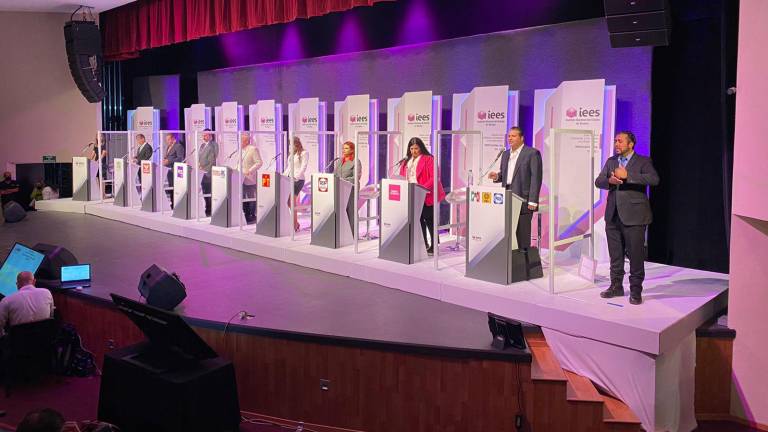 El debate entre candidatos al Gobierno de Sinaloa.
