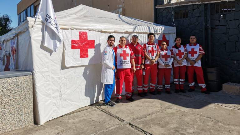 El servicio médico estará presente con dos unidades y un punto de resguardo, hasta el próximo lunes 12 de diciembre.