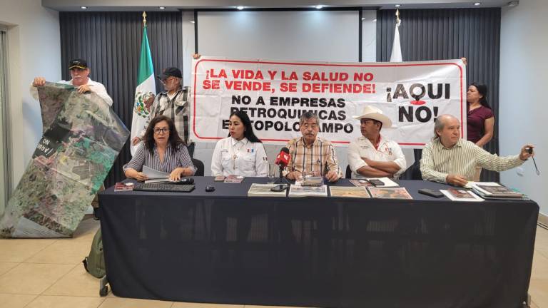 Colectivos del norte de Sinaloa expresan su rechazo a los proyectos del Plan México.