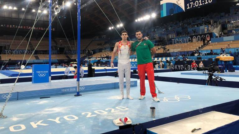 Daniel Corral no corrió con suerte en los clasificatorios de gimnasia artística.