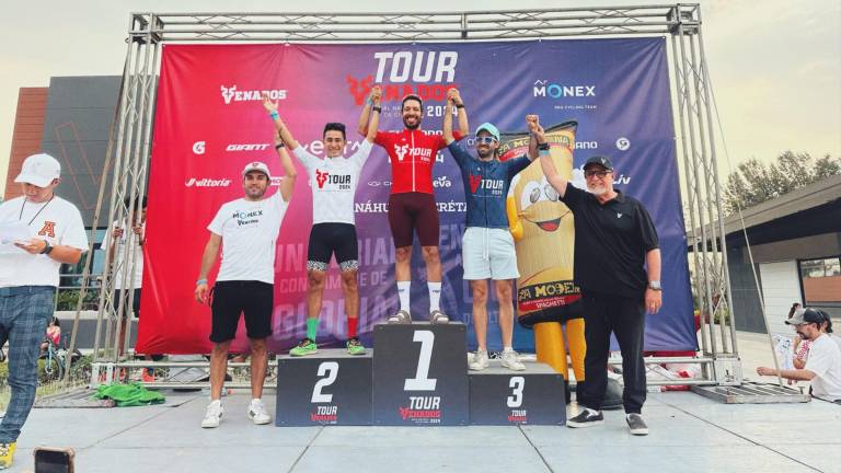 Toda una fiesta deportiva resultó la segunda etapa del Tour Venados.