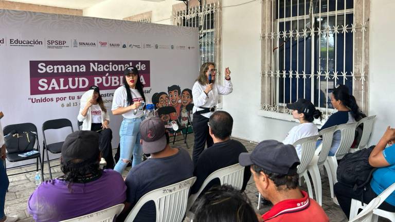 Durante la Semana Nacional de Salud Pública en Mazatlán se resaltó la prevención como la mejor herramienta para el bienestar integral.