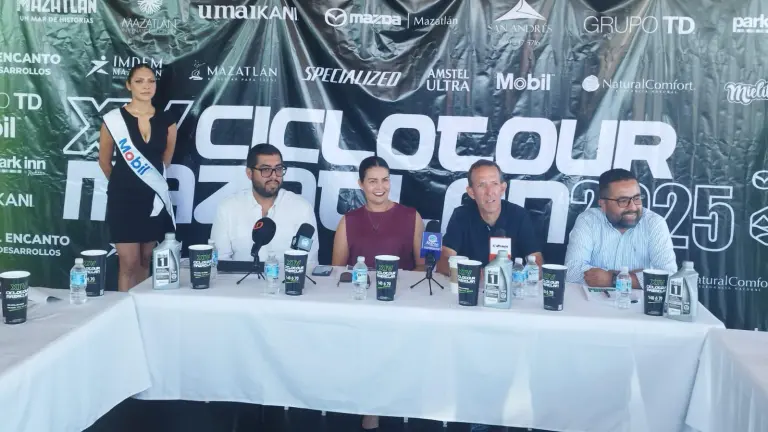 En conferencia de prensa se dieron a conocer los pormenores del Ciclotour en su décimo quinto aniversario.