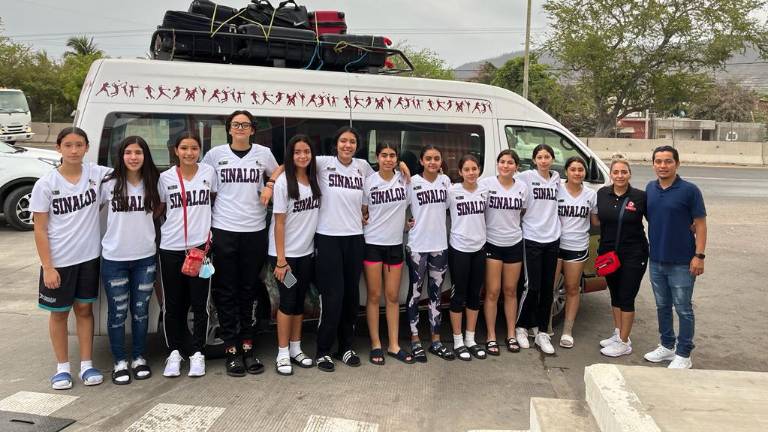 La escuadra sinaloense viajó a San Luis Potosí con la ilusión de ganar una medalla.