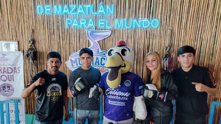 Algunos de los pugilistas que estarán presente en la cartelera “Boxeo en el Pacífico”.
