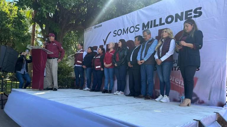 Morena Sinaloa se propuso una marcha a favor del mandatario estatal.
