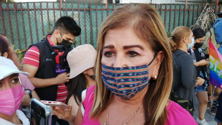 La titular de la Secretaría de la Mujer en Sinaloa, Teresa Guerra Ochoa.
