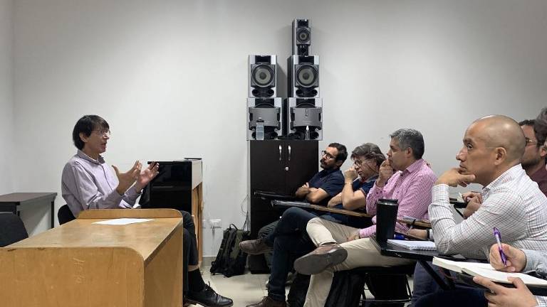 El taller se llevó a cabo en la Escuela Superior de Música del Isic.